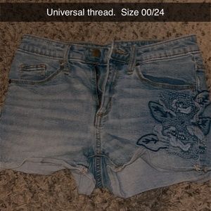 Jean shorts